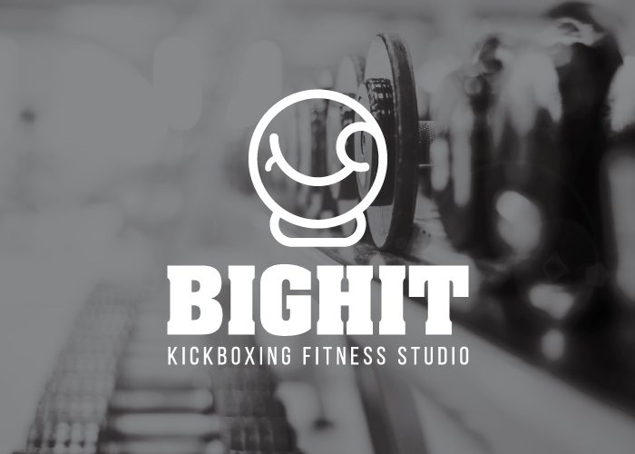 Diseño de logotipo para estudio de kickboxing