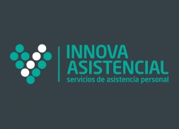 Diseño logo asistencia personas mayores y discapacitados