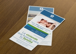 Diseño de flyers para promoción inmobiliaria