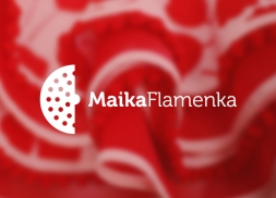 Diseño de logotipo para tienda de vestidos de flamenca