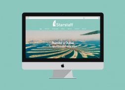 Diseño web para empresa de empleo en Dubai