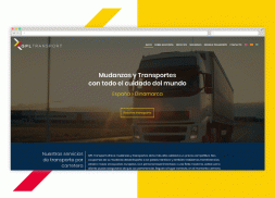 Diseño web transportes y mudanzas Suecia