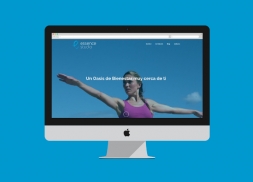 Diseño web para estudio de gimnasia