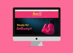 Diseño web para gimnasio de kickboxing para mujeres