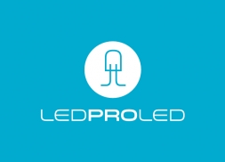 Diseño de logotipo para empresa dedicada a la iluminación LED