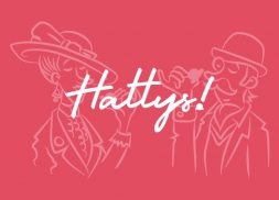 Diseño logo Hattys repostería natural