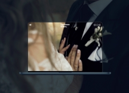 Diseño de página web para estudio de fotografía para bodas