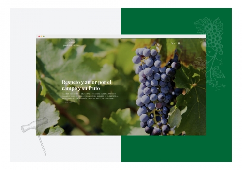 Diseño tienda online de vinos