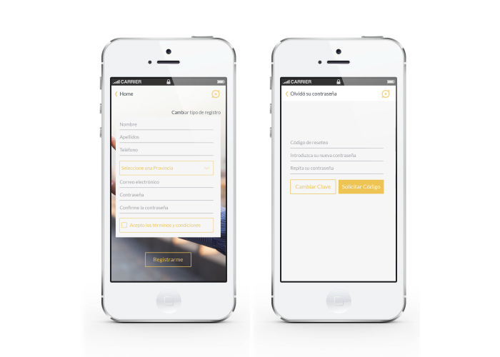 Diseño de App móvil para reserva de Taxis