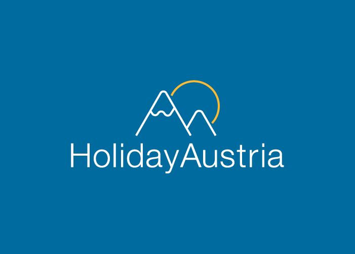 Diseño de logo para empresa que gestiona apartamentos de alquiler vacacional en zonas de montaña de Austria
