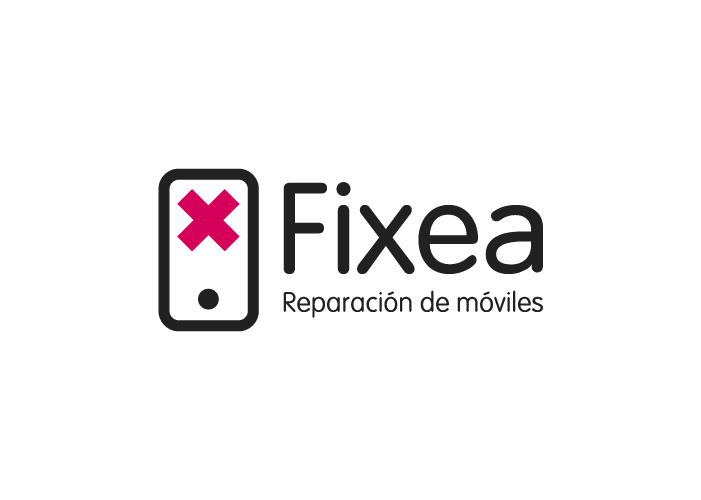 Diseño de logotipo para empresa dedicada a servicios de reparación de dispositivos móviles en Málaga