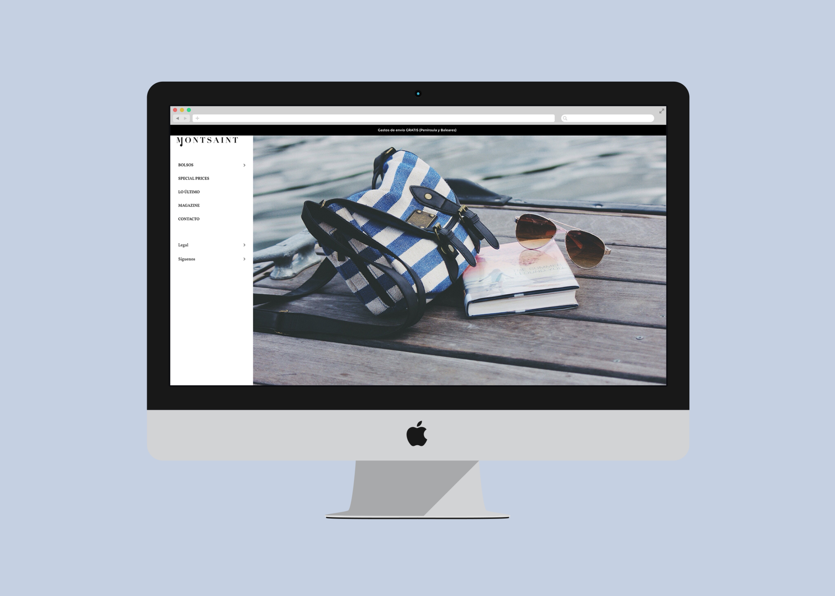 Diseño web de tienda online de bolsos