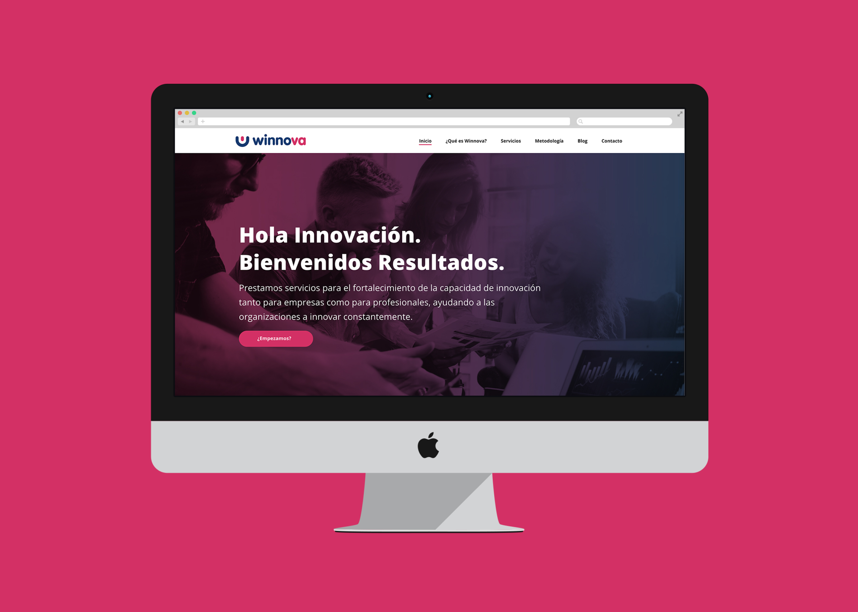Diseño de web para empresa de servicios de consultoría tecnológica