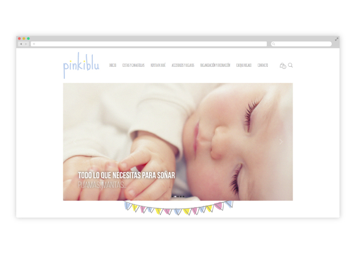 Diseño y desarrollo de tienda online en wordpress de ropa para niños y bebés
