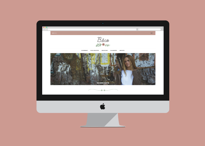 Diseño tienda web diseñadora ropa femenina