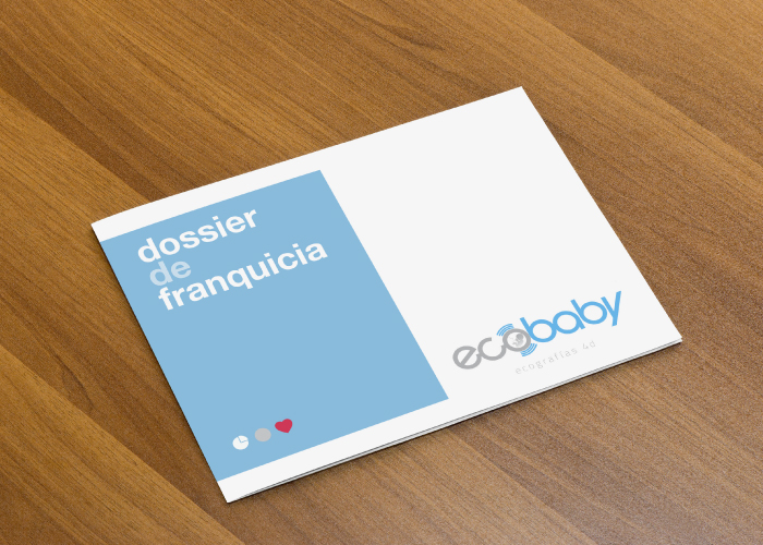 Diseño de dossier para empresa médica dedicada a la ecografía y a la creación de franquicia