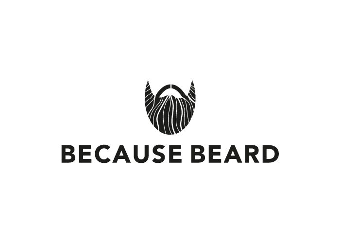Diseño de logotipo para página de facebook dedicada a las barbas