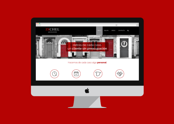 Diseño de una web de abogados en Madrid