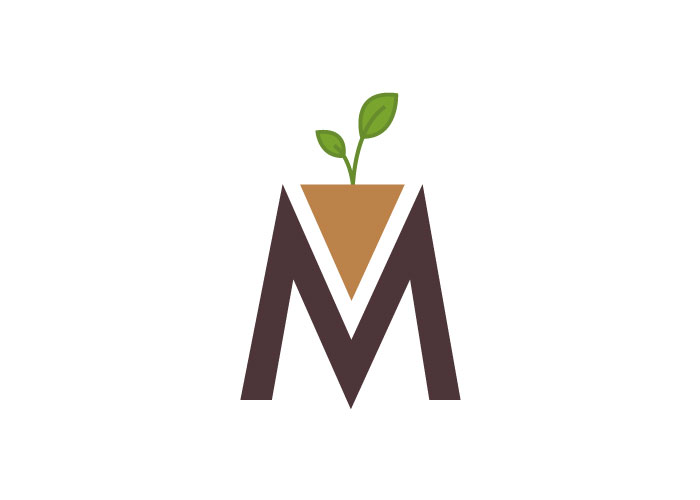 Diseño de logotipo para web de jardinería