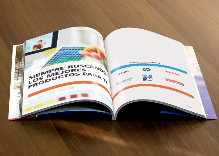 Diseño del catálogo para una gran empresa de distribución de material de oficina