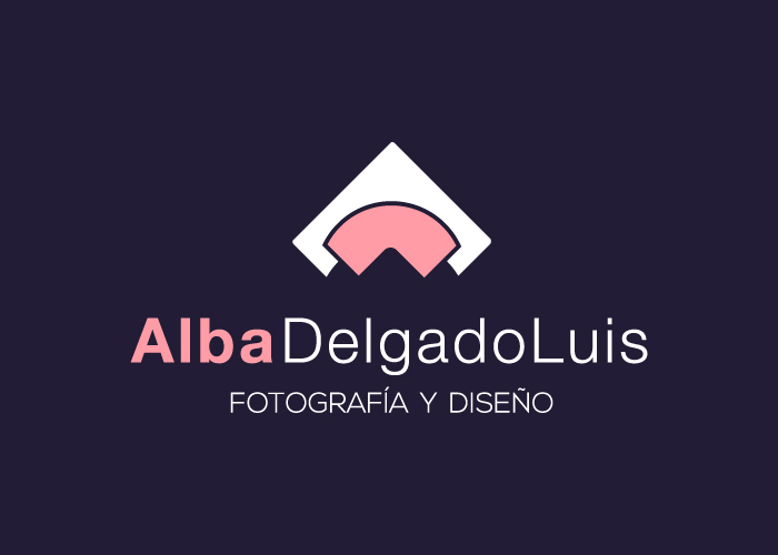 Diseño de logotipo para chica dedicada a la fotografía y al diseño gráfico