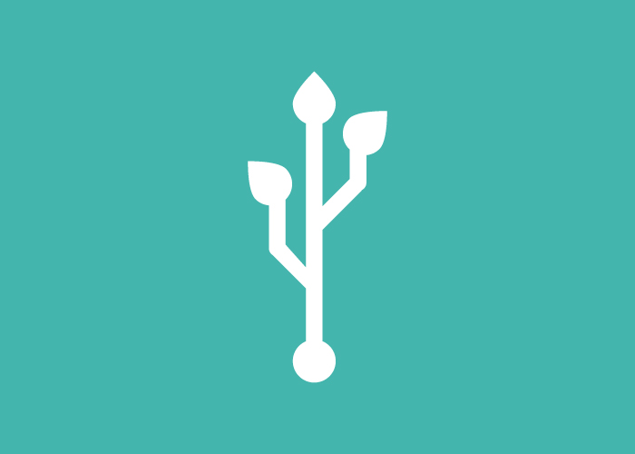 Diseño de logotipo para una idea de desarrollo de tecnología comprometida con la naturaleza